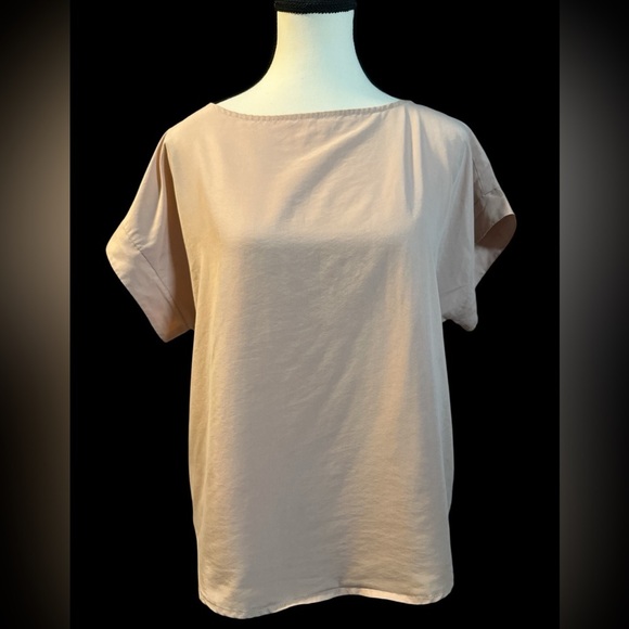 Eileen Fisher Tops - Eileen Fisher Blush Pink Blouse
